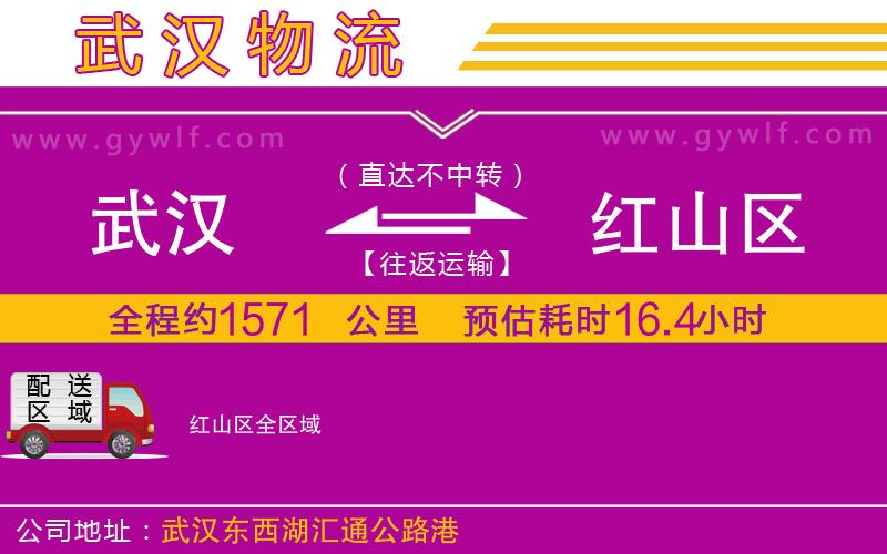 武漢到紅山區(qū)貨運公司