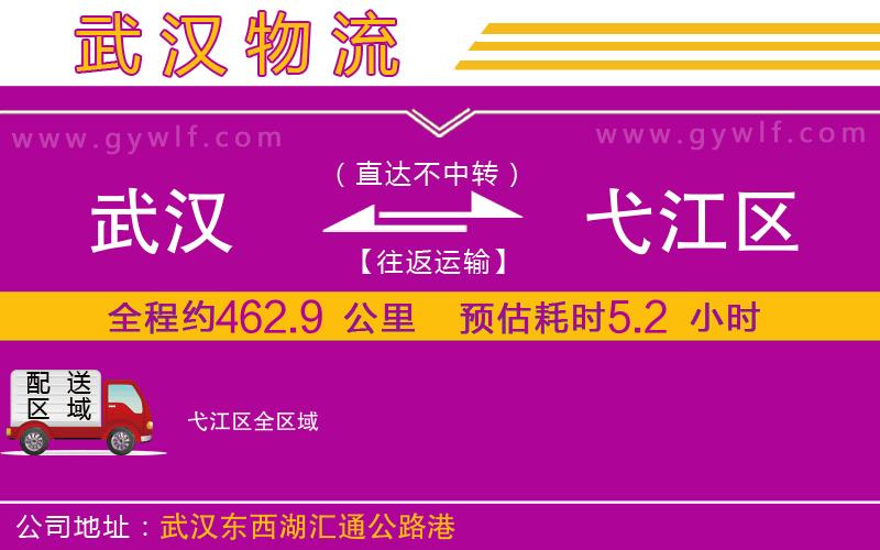 武漢到弋江區(qū)物流專(zhuān)線