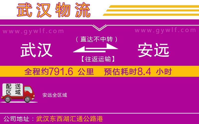 武漢到安遠(yuǎn)物流專(zhuān)線(xiàn)