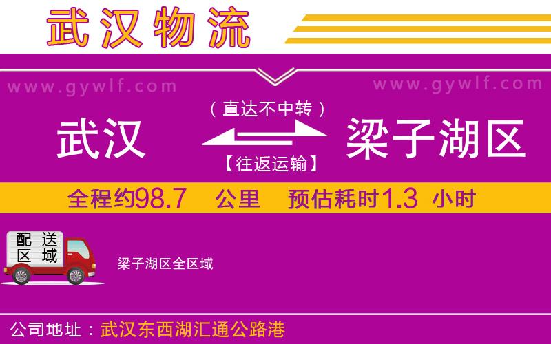 武漢到梁子湖區(qū)貨運公司