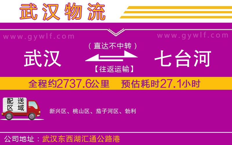 武漢到七臺(tái)河物流公司