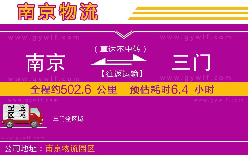 南京到三門(mén)物流公司