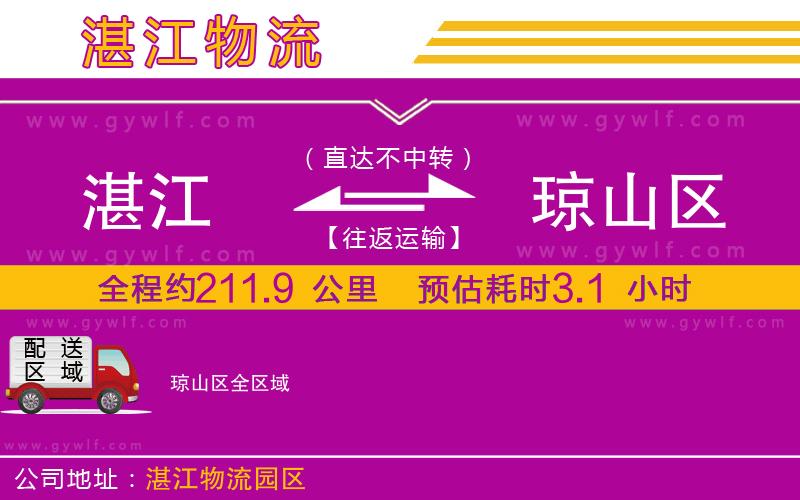 湛江到瓊山區(qū)物流公司