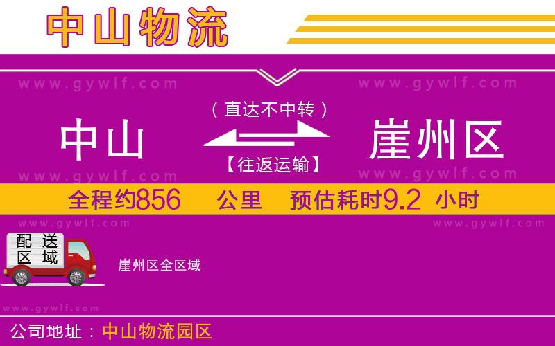 中山到崖州區(qū)物流公司