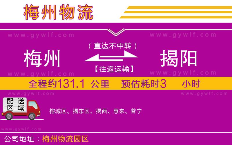 梅州到揭陽(yáng)物流公司