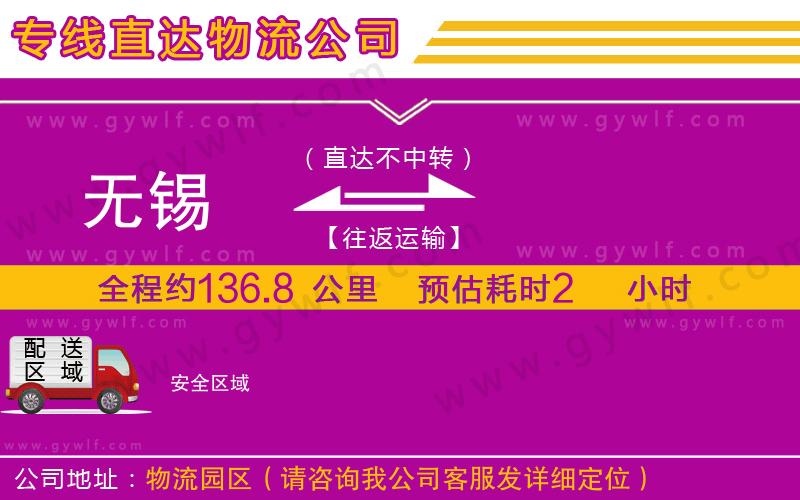 無(wú)錫到安物流公司