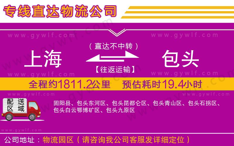 上海到包頭貨運(yùn)公司