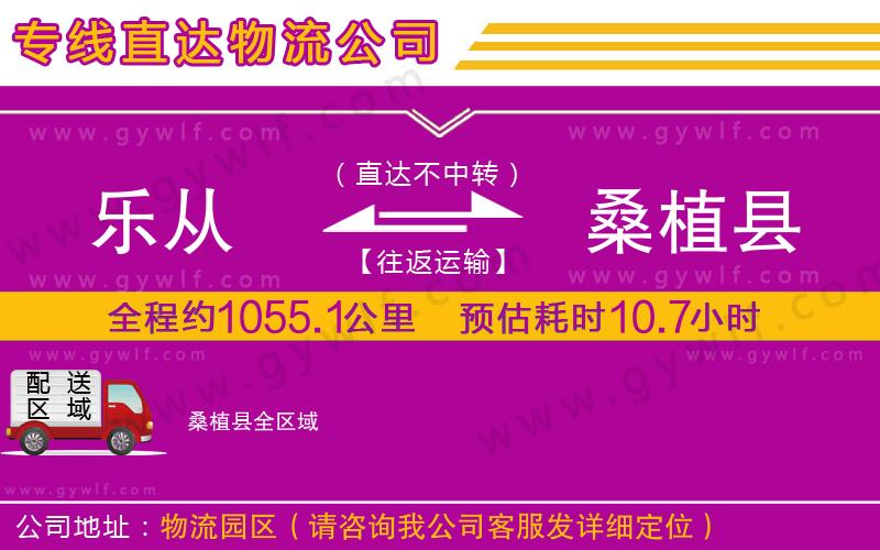 樂(lè)從到桑植縣物流公司